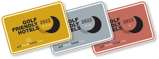 Los sellos de Golf Friendly Hotels
